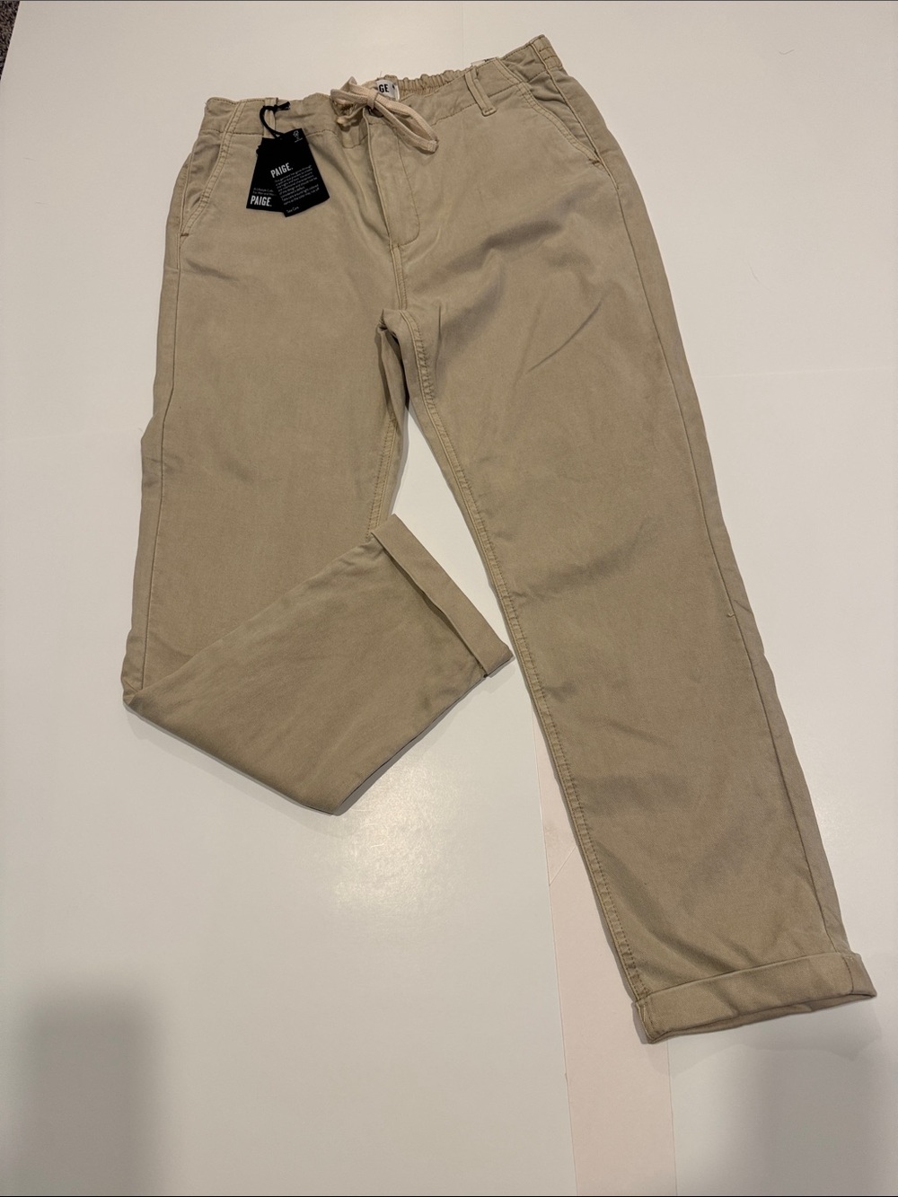 PAIGE christy pants in vintage warm sand